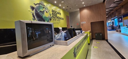 &lsquo;Allan Kardec&rsquo; mant&eacute;m ponto de coleta de lixo eletr&ocirc;nico no Franca Shopping at&eacute; dia 31/12