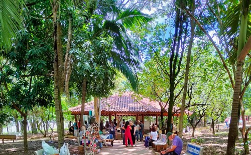 CAPS Florescer promove evento no bosque para despertar atenção aos cuidados com a saúde mental e meio ambiente