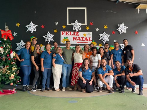 CAPS Renascer promove almoço de Natal para fortalecer vínculo entre pacientes e familiares